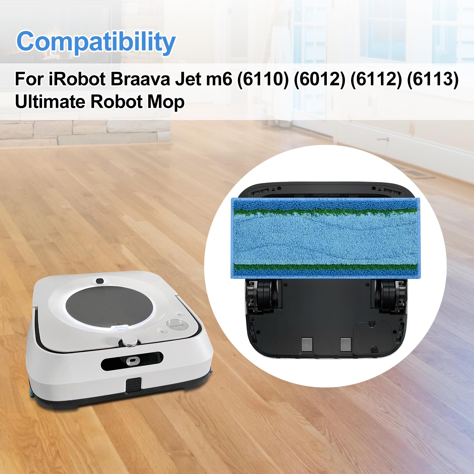 Amazon.co.jp: iRobot Braava Jet M6 (6110) (6012) (6112) (6113